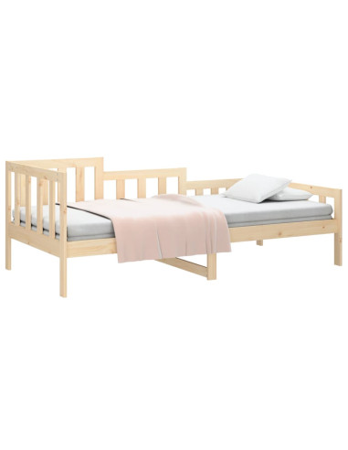Dormeuse senza Materasso 80x200 cm in Legno Massello di Pino
