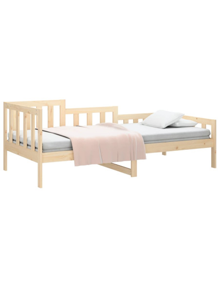 Dormeuse senza Materasso 80x200 cm in Legno Massello di Pino