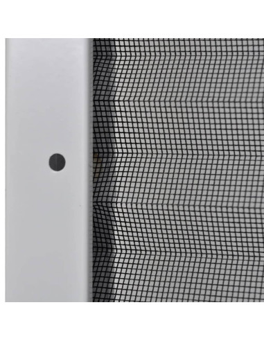 Zanzariera Plissettata per Finestre in Alluminio 120x120 cm