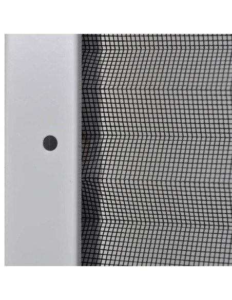 Zanzariera Plissettata per Finestre in Alluminio 120x120 cm