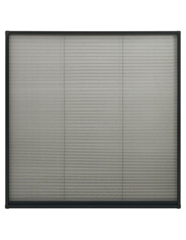 Zanzariera Plissettata per Finestre in Alluminio 120x120 cm