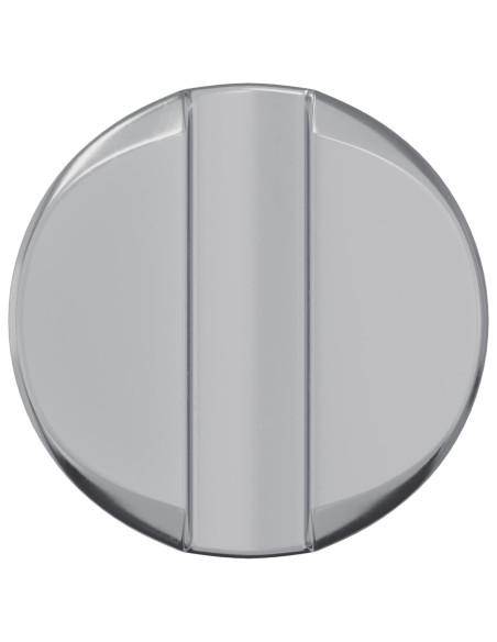 Dadi a tamburo 2 pcs Argento M6 x 12 mm Metallo