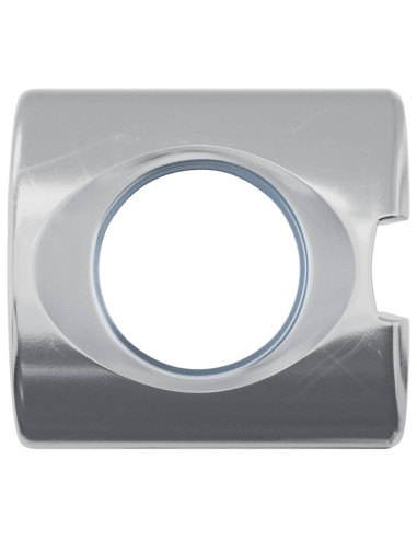 Dadi a tamburo 2 pcs Argento M6 x 12 mm Metallo
