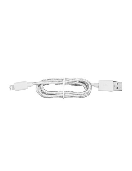 Ewent EW1278 cavo Lightning 1 m Bianco