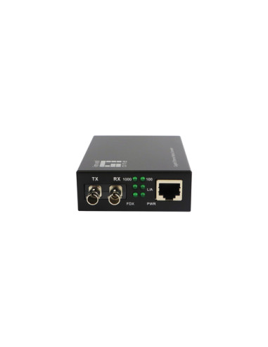 LevelOne GVT-2003 convertitore multimediale di rete 1000 Mbit/s 1310 nm Modalità singola Nero