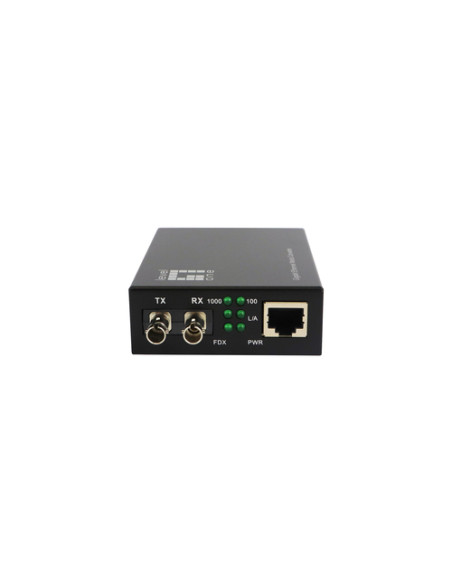 LevelOne GVT-2003 convertitore multimediale di rete 1000 Mbit/s 1310 nm Modalità singola Nero