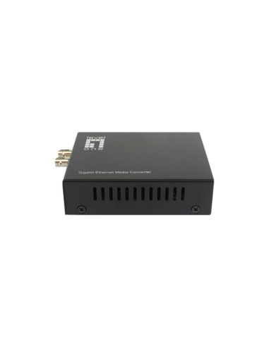 LevelOne GVT-2003 convertitore multimediale di rete 1000 Mbit/s 1310 nm Modalità singola Nero
