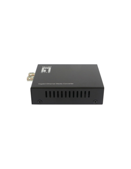 LevelOne GVT-2003 convertitore multimediale di rete 1000 Mbit/s 1310 nm Modalità singola Nero
