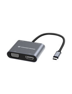 Conceptronic DONN16G Cablato USB 3.2 Gen 1 (3.1 Gen 1) Type-C Grigio 2