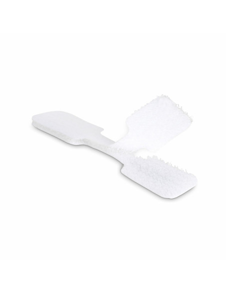 StarTech.com Etichette per cavi da 9cm, confezione da 100, bianco, Etichette per la gestione cavi con fissaggio a strappo, etich