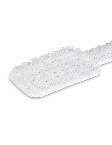 StarTech.com Etichette per cavi da 9cm, confezione da 100, bianco, Etichette per la gestione cavi con fissaggio a strappo, etich