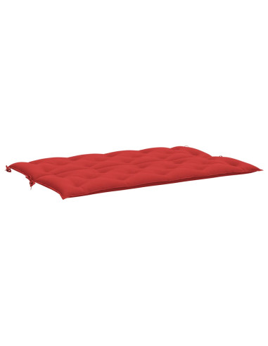 Cuscini per Panca 2 pz Rossi 150x50x7 cm in Tessuto Oxford