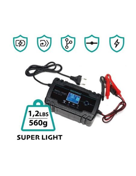 CARICA BATTERIE PER AUTO 12V - 8A