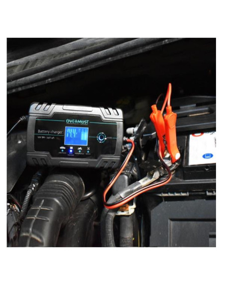 CARICA BATTERIE PER AUTO 12V - 8A