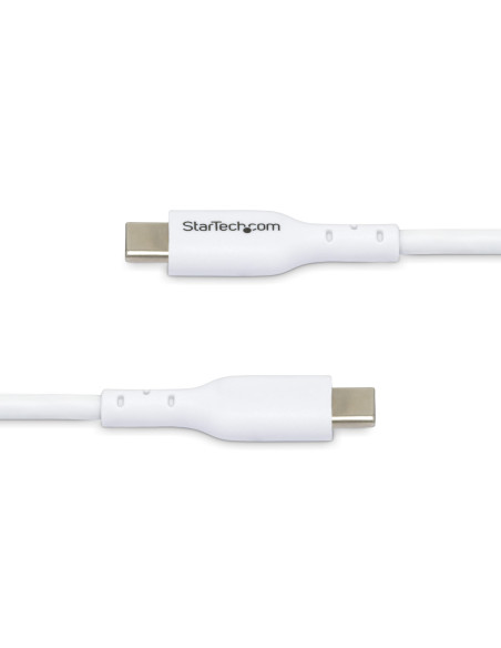StarTech.com Cavo di Ricarica USB-C da 3m, cavo USB C, cavo di ricarica USB 2.0 Tipo-C per laptop, power delivery 60W 3A, rivest