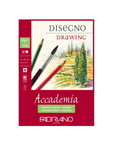 BLOCCO SKETCHING 200G 50FF 21X29.7