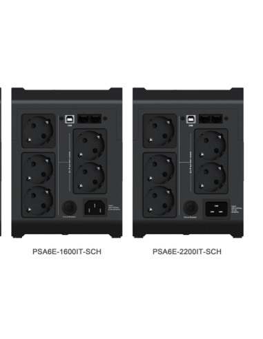 Vertiv PSA6E-1600IT-SCH gruppo di continuità (UPS) A linea interattiva 1,6 kVA 925 W 5 presa(e) AC