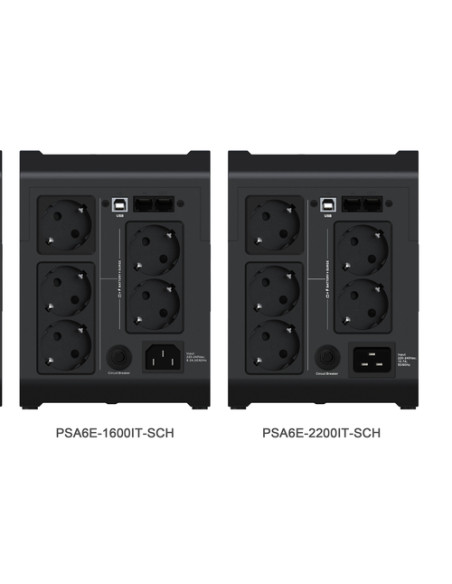 Vertiv PSA6E-1600IT-SCH gruppo di continuità (UPS) A linea interattiva 1,6 kVA 925 W 5 presa(e) AC