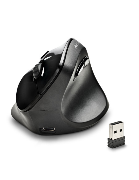 NGS EVO MOKSHA mouse Mano destra RF Wireless Ottico 2400 DPI