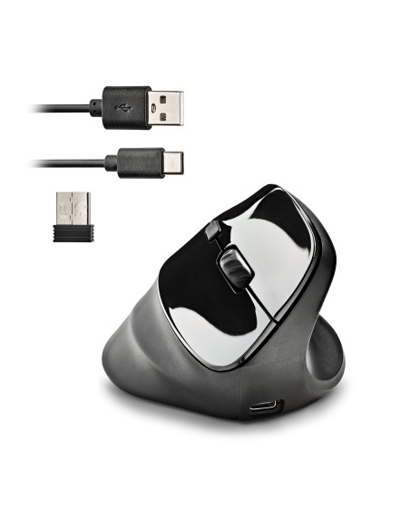 NGS EVO MOKSHA mouse Mano destra RF Wireless Ottico 2400 DPI