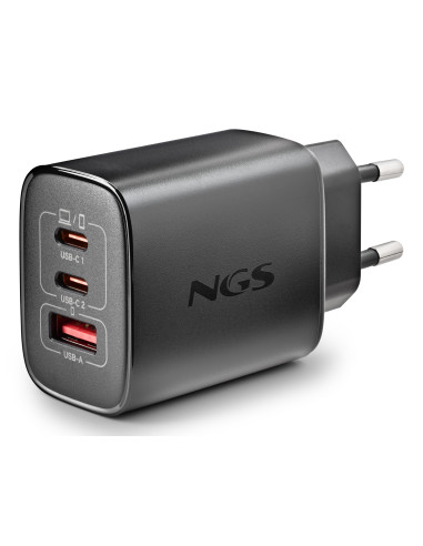 NGS ERA 65W BLACK Universale Nero AC Ricarica rapida Interno