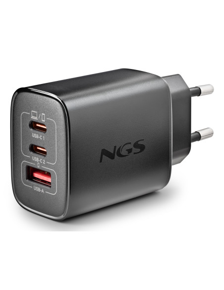 NGS ERA 65W BLACK Universale Nero AC Ricarica rapida Interno
