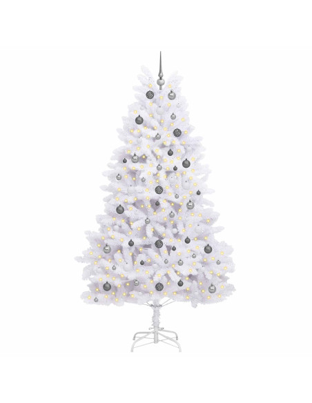 Albero di Natale artificiale Bianco 120 x 120 x 240 cm