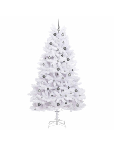 Albero di Natale artificiale Bianco 120 x 120 x 240 cm
