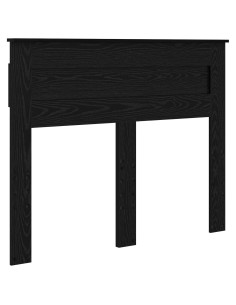 Testiera con testiera Rovere Nero 120 cm Legno multistrato 2