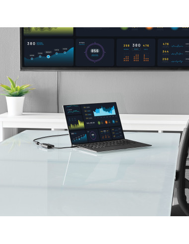 StarTech.com Adattatore USB-C a VGA - Convertitore Video USB 3.1 type-C a VGA - 1080p - Nero