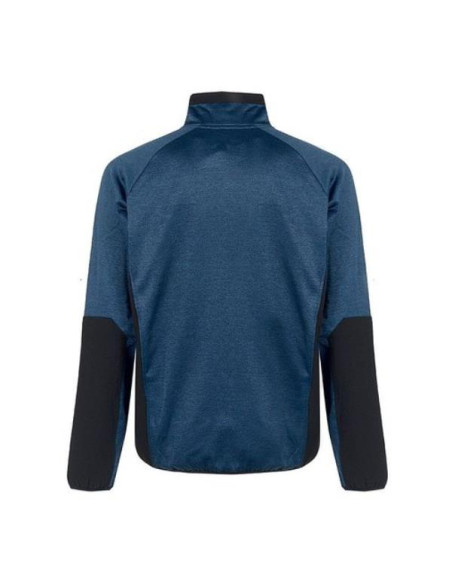 FELPA FULL ZIP HULL DEEP BLUE - L