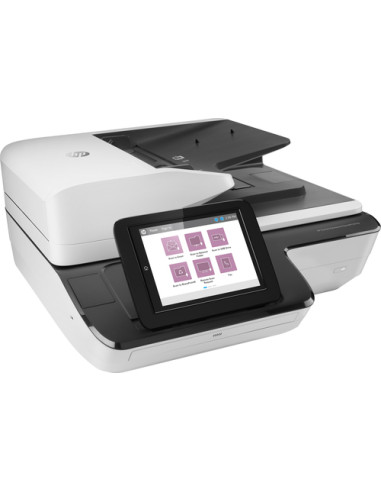 HP Scanjet Enterprise Flow N9120 fn2 Scanner a piano e ADF 600 x 600 DPI A3 Nero, Bianco