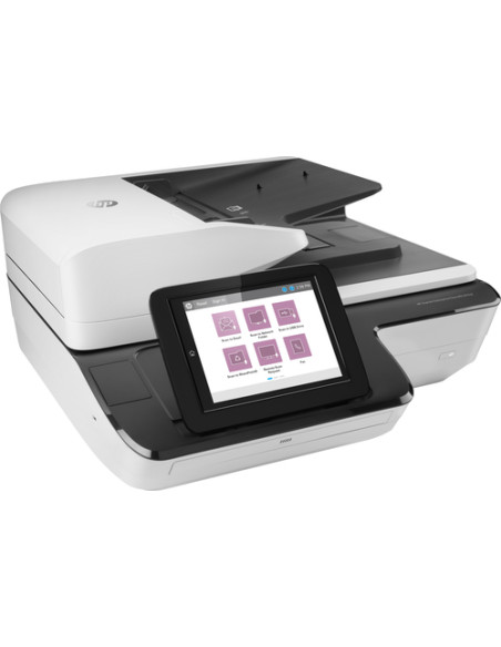 HP Scanjet Enterprise Flow N9120 fn2 Scanner a piano e ADF 600 x 600 DPI A3 Nero, Bianco