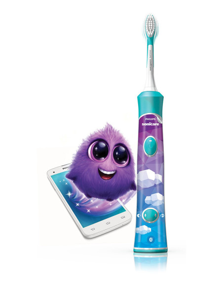 Philips Sonicare For Kids Spazzolino Elettrico Sonico Azzurro HX6322/04