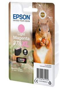 Epson Squirrel Singlepack Light Magenta 378XL Claria Photo HD Ink 2