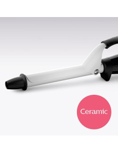Philips StyleCare Essential Arricciacapelli in ceramica nero e bianco BHB862/00 2