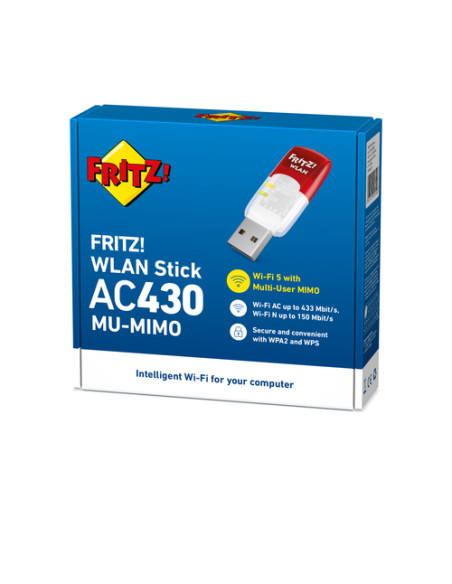 WLAN FRITZ! Stick AC 430 MU-MIMO International 583 Mbit/s