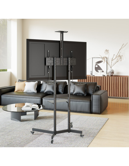 Equip 650636 Supporto TV a parete 177,8 cm (70") Nero