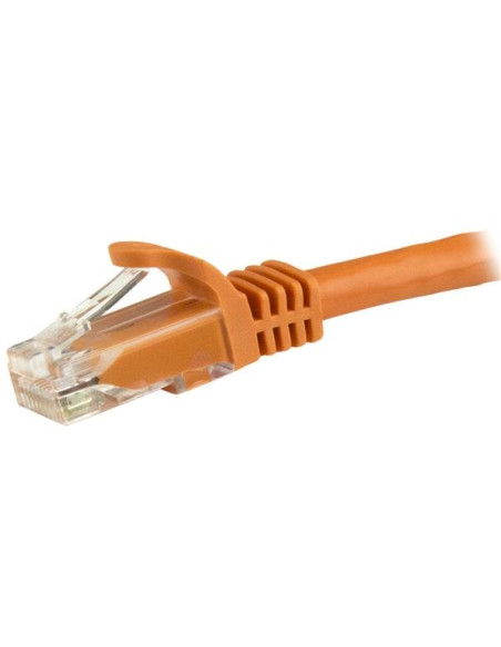 StarTech.com Cavo di rete CAT 6 - Cavo Patch Ethernet RJ45 UTP arancio da 5m antigroviglio