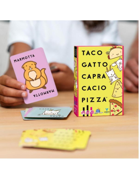 TACO GATTO CAPRA CACIO PIZZA