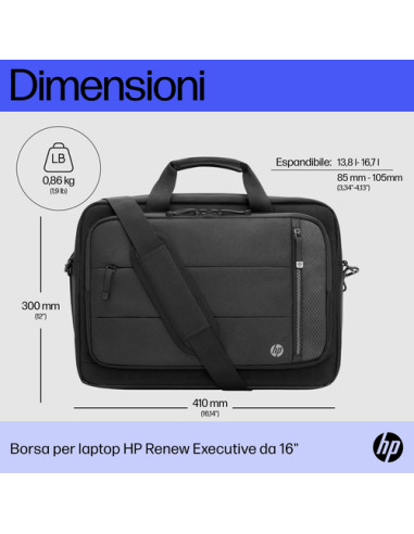 HP Borsa laptop Renew Executive da 16"