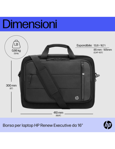HP Borsa laptop Renew Executive da 16"