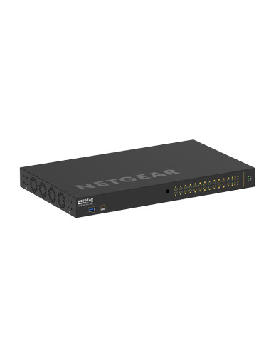 NETGEAR GSM4230P-100EUS switch di rete Gestito L2/L3 Gigabit Ethernet (10/100/1000) Supporto Power over Ethernet (PoE) 1U Nero