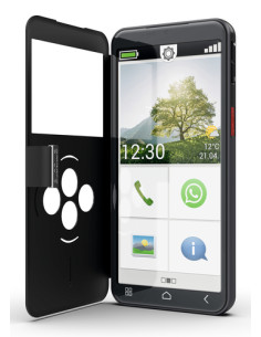 Emporia emporiaSMART.7lite 13,8 cm (5.45") SIM singola Android 15 4G USB tipo-C 6 GB 128 GB 3500 mAh Nero 2