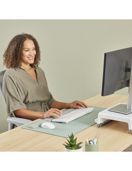 Fellowes Breyta poggiapolso Silicone Salvia