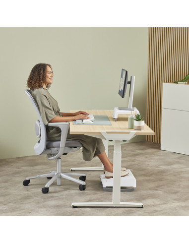 Fellowes Breyta poggiapolso Silicone Salvia