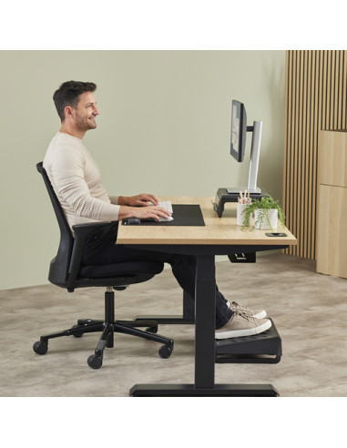 Fellowes Breyta poggiapolso Silicone Nero
