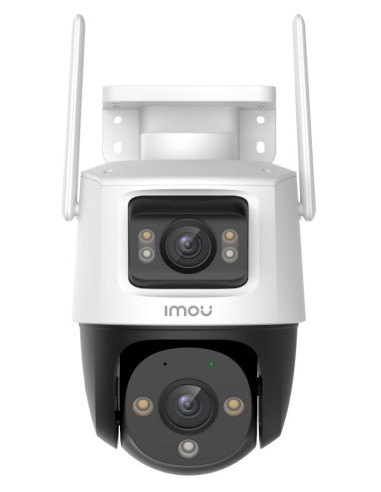 Imou Crusier DUAL 6MP (3MP+3MP) Telecamera Wi-Fi da esterno, motorizzata con Doppio Obiettivo, Visione Notturna a Colori, Rileva