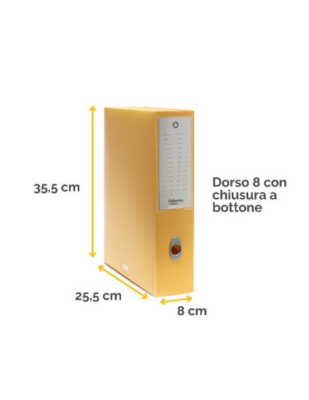 SCATOLA PROGETTO HOLOS D8 GIALLO
