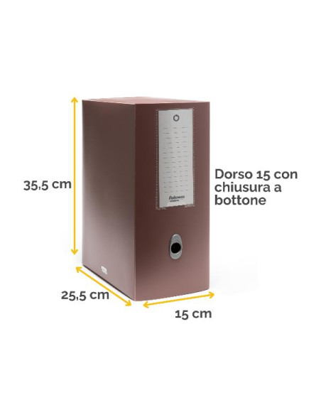 SCATOLA PROGETTO HOLOS D15 MARRONE
